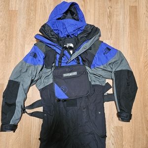 Vinatge north face ski suit 90's
